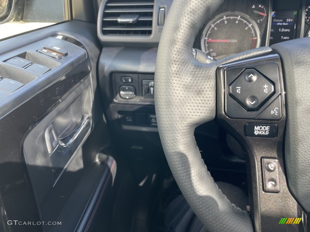 2023 Toyota 4Runner TRD Off Road Premium 4x4 Black/Graphite Steering Wheel Photo #145059325