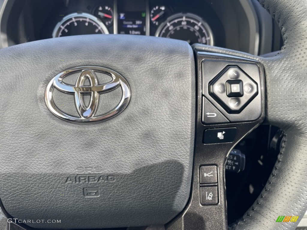 2023 Toyota 4Runner TRD Off Road Premium 4x4 Black/Graphite Steering Wheel Photo #145059349