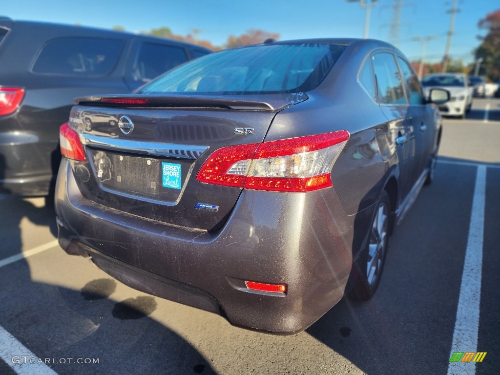 2014 Sentra SR - Amethyst Gray / Charcoal photo #6