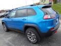 2022 Hydro Blue Pearl Jeep Cherokee Trailhawk 4x4  photo #3