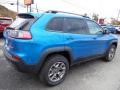 2022 Hydro Blue Pearl Jeep Cherokee Trailhawk 4x4  photo #6