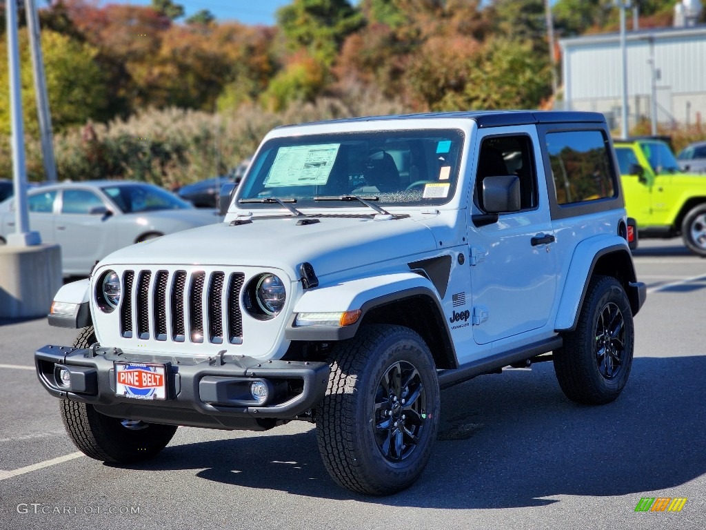 Bright White 2023 Jeep Wrangler Freedom Edition 4x4 Exterior Photo #145060390
