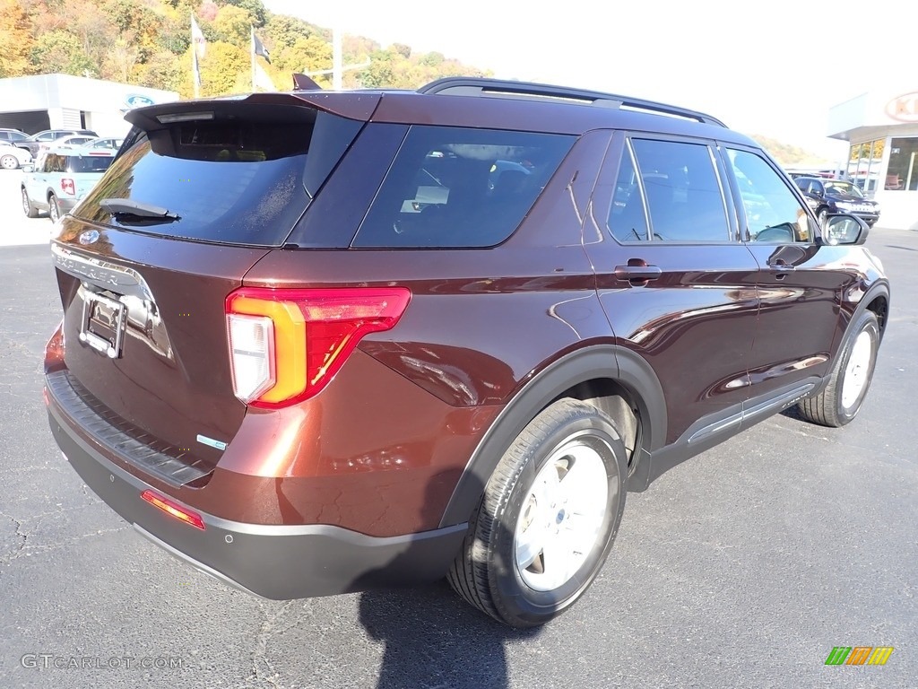 2020 Explorer XLT 4WD - Rich Copper Metallic / Ebony photo #8