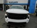 Summit White - Silverado 1500 Custom Crew Cab 4x4 Photo No. 4