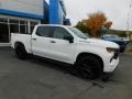 Summit White - Silverado 1500 Custom Crew Cab 4x4 Photo No. 6