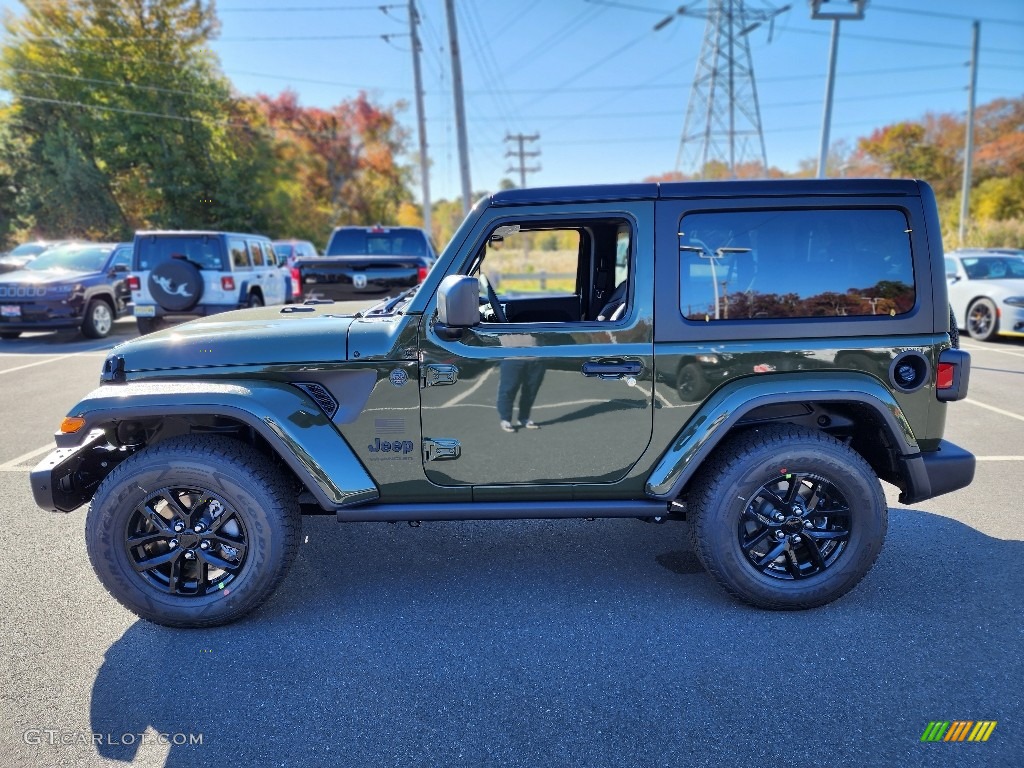 2023 Wrangler Freedom Edition 4x4 - Sarge Green / Black photo #3