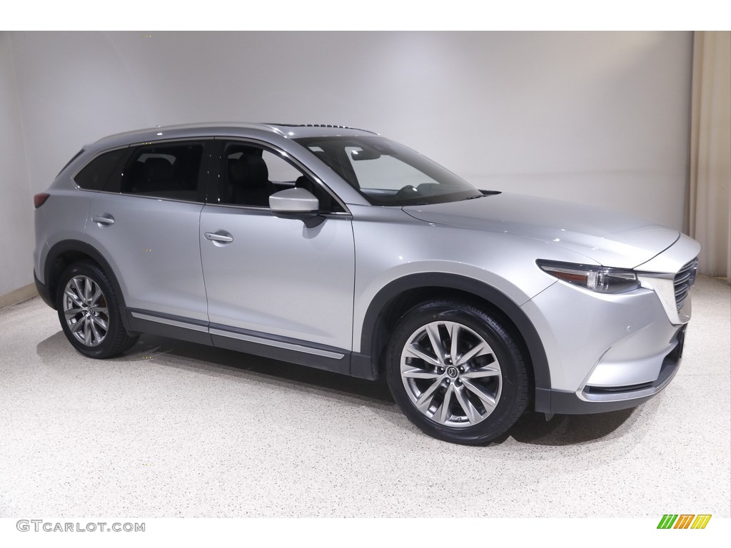 2019 CX-9 Grand Touring AWD - Sonic Silver Metallic / Black photo #1