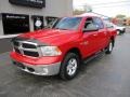 2016 Flame Red Ram 1500 Big Horn Crew Cab 4x4  photo #2