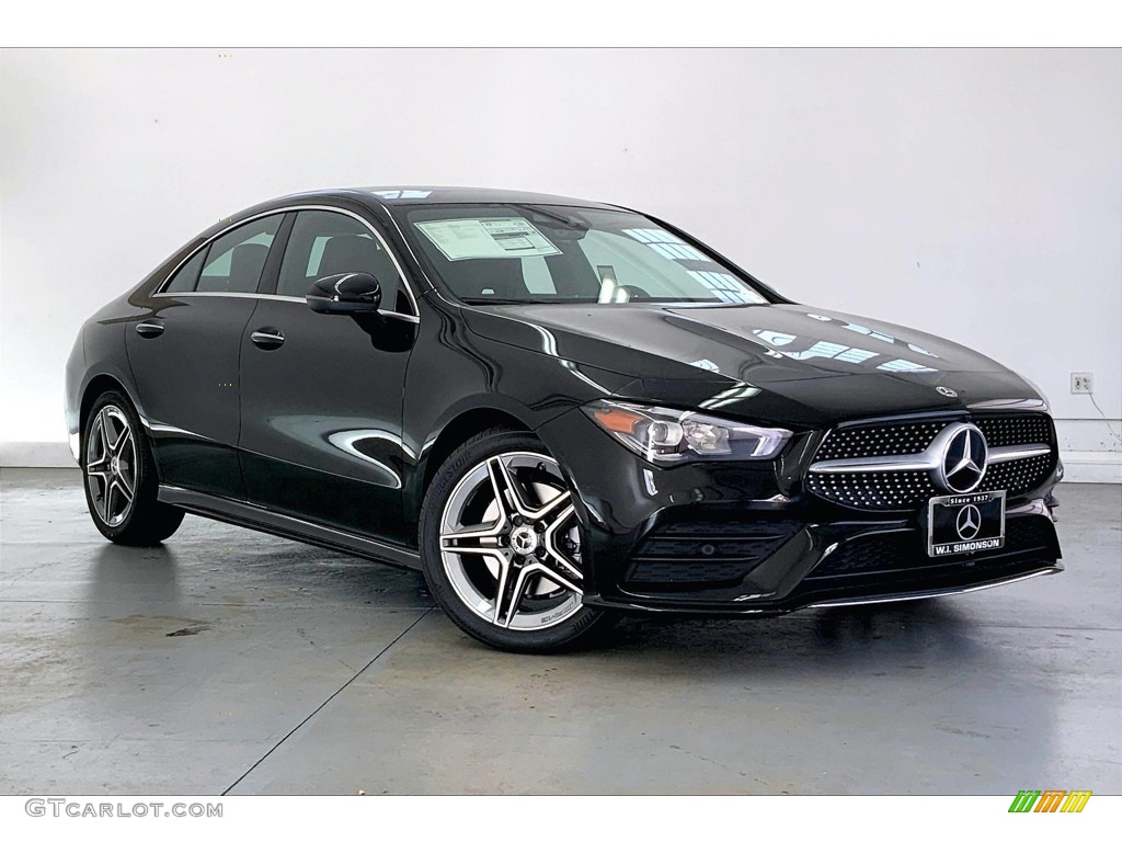 Night Black 2023 Mercedes-Benz CLA 250 Coupe Exterior Photo #145062920