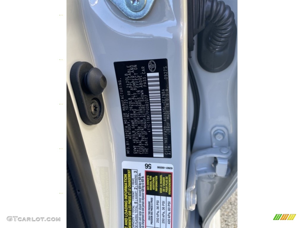2023 Camry LE AWD - Ice Edge / Black photo #25