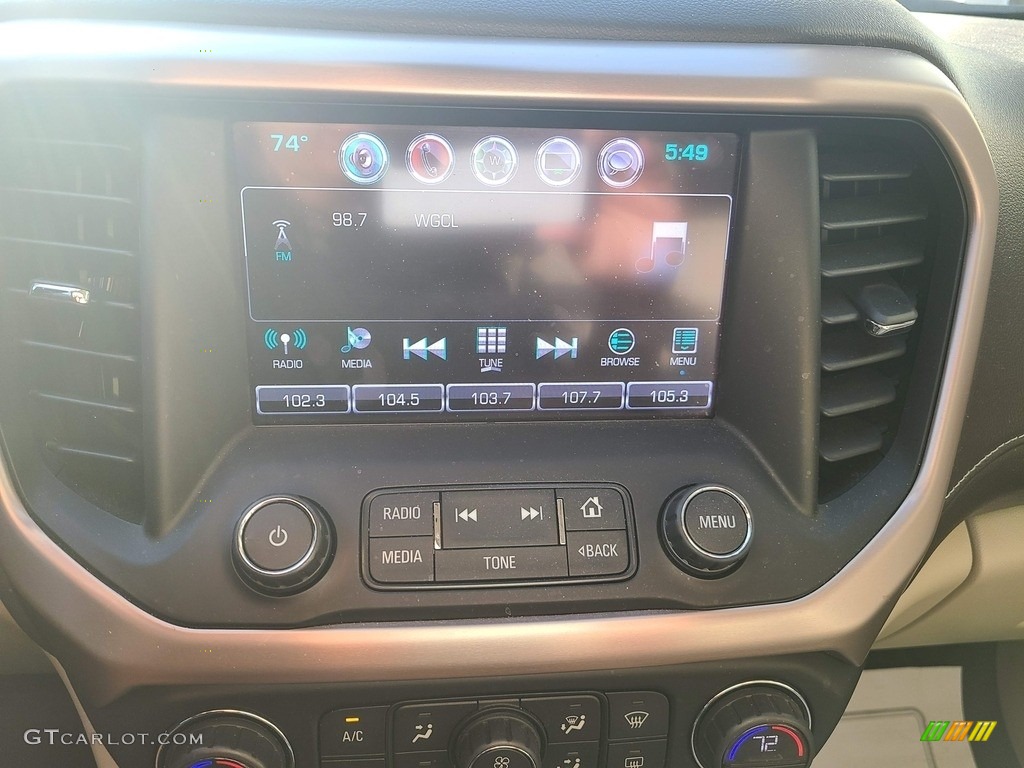 2017 Acadia Denali AWD - White Frost Tricoat / Cocoa/Shale photo #20