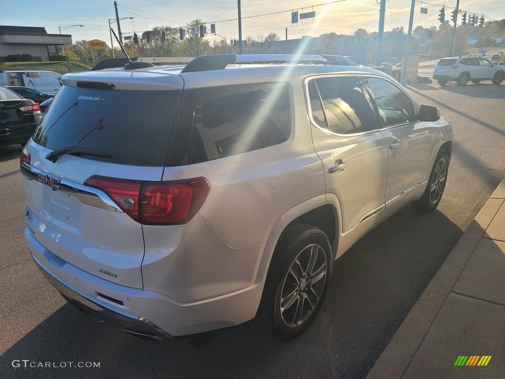 2017 Acadia Denali AWD - White Frost Tricoat / Cocoa/Shale photo #55