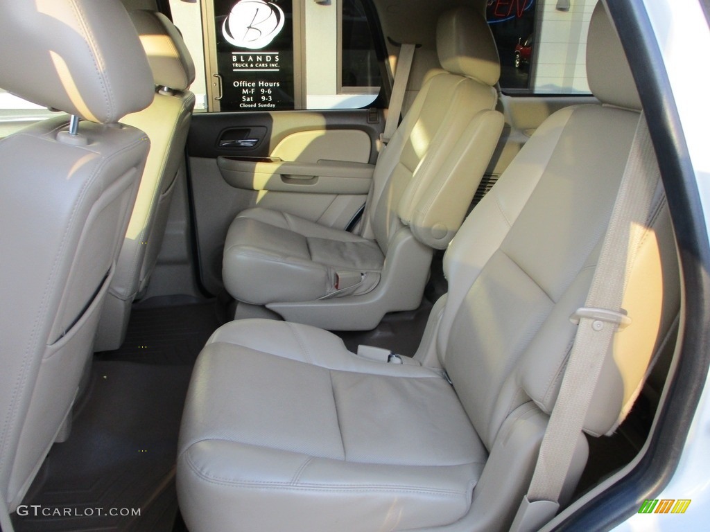 2014 Tahoe LTZ 4x4 - White Diamond Tricoat / Light Cashmere/Dark Cashmere photo #8