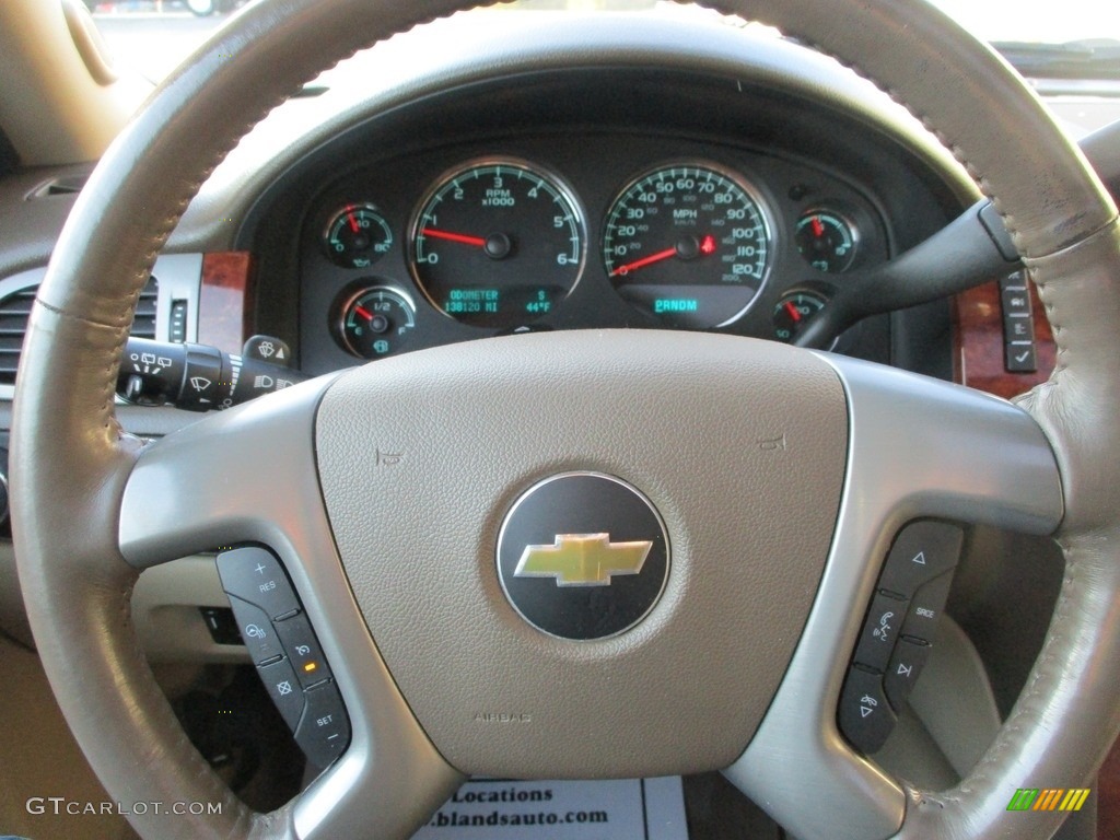 2014 Tahoe LTZ 4x4 - White Diamond Tricoat / Light Cashmere/Dark Cashmere photo #16