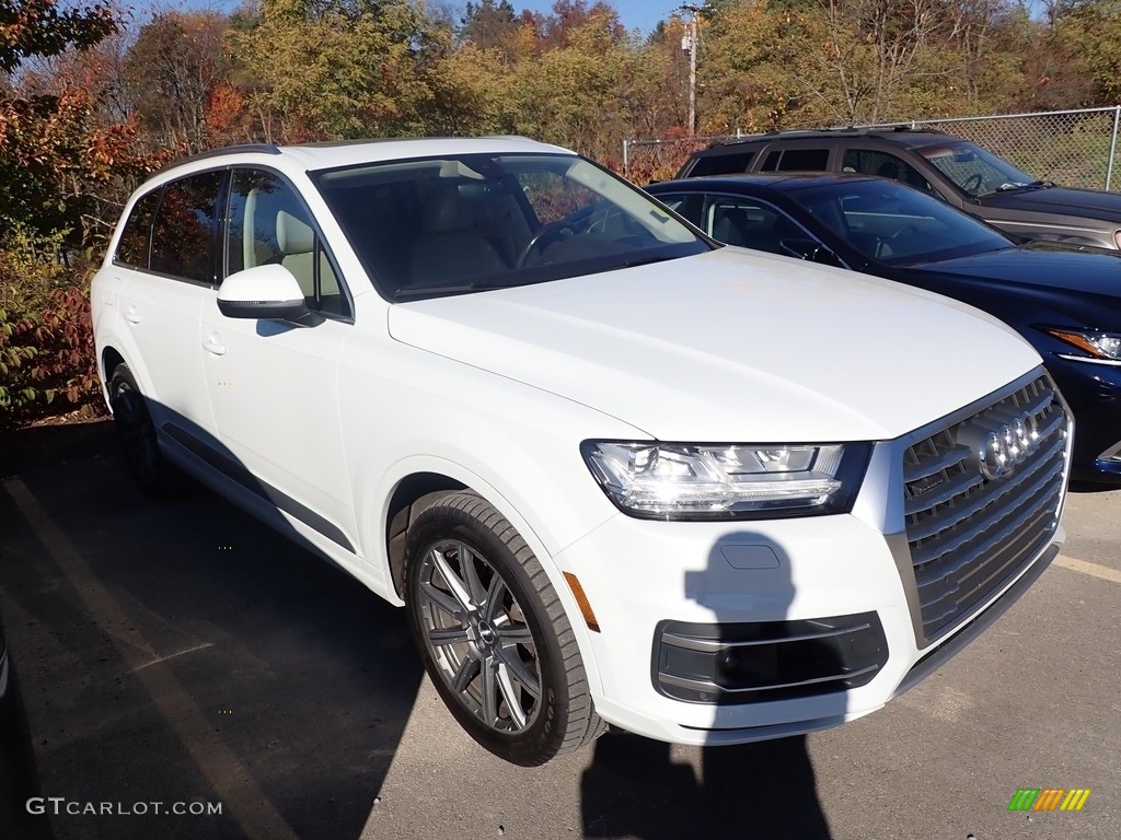 2017 Q7 3.0T quattro Prestige - Carrara White / Black photo #3