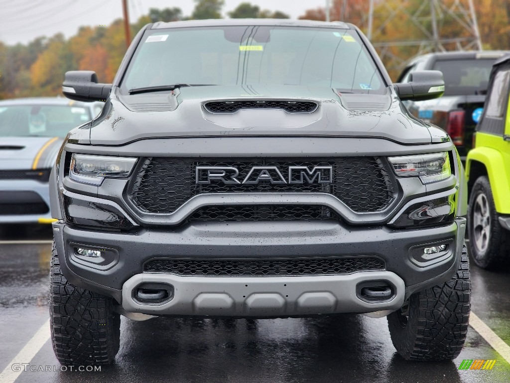 Diamond Black Crystal Pearl 2022 Ram 1500 TRX Crew Cab 4x4 Exterior Photo #145065325