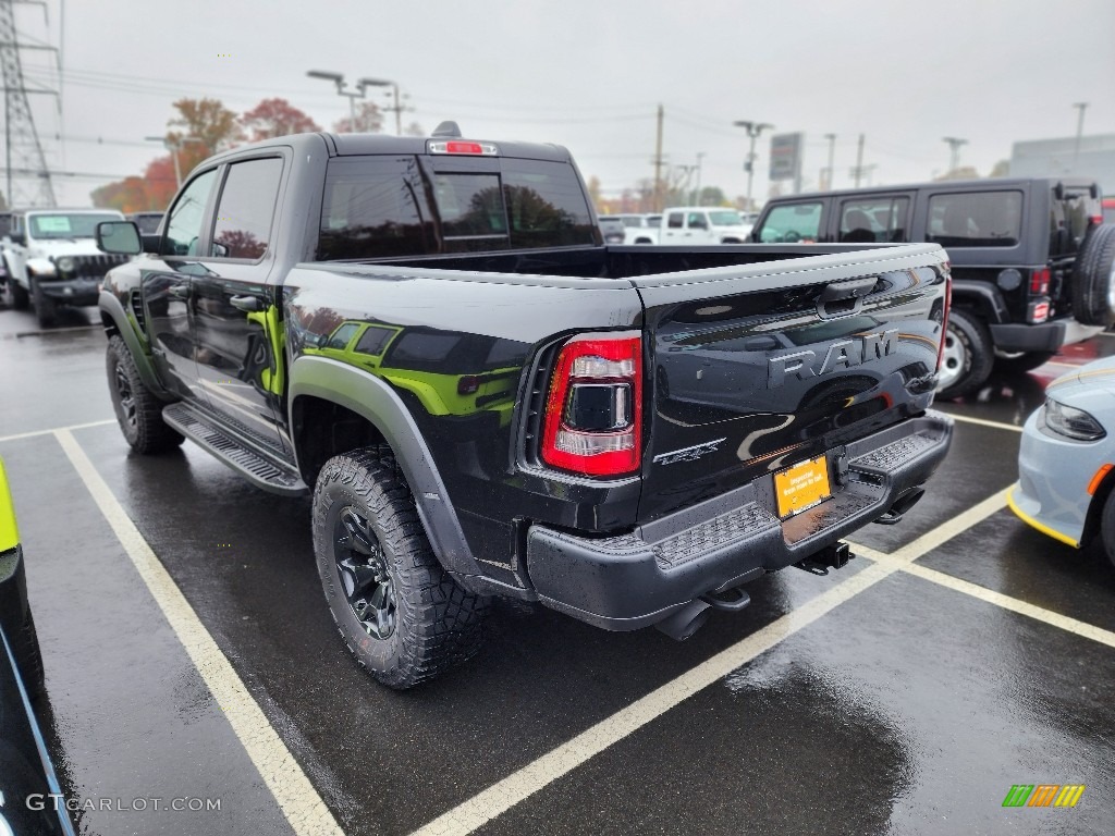 Diamond Black Crystal Pearl 2022 Ram 1500 TRX Crew Cab 4x4 Exterior Photo #145065460