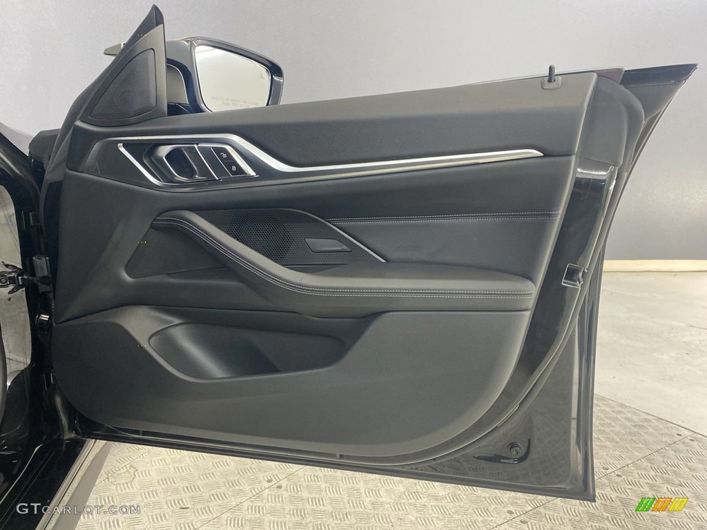2022 4 Series M440i xDrive Gran Coupe - Black Sapphire Metallic / Black photo #31