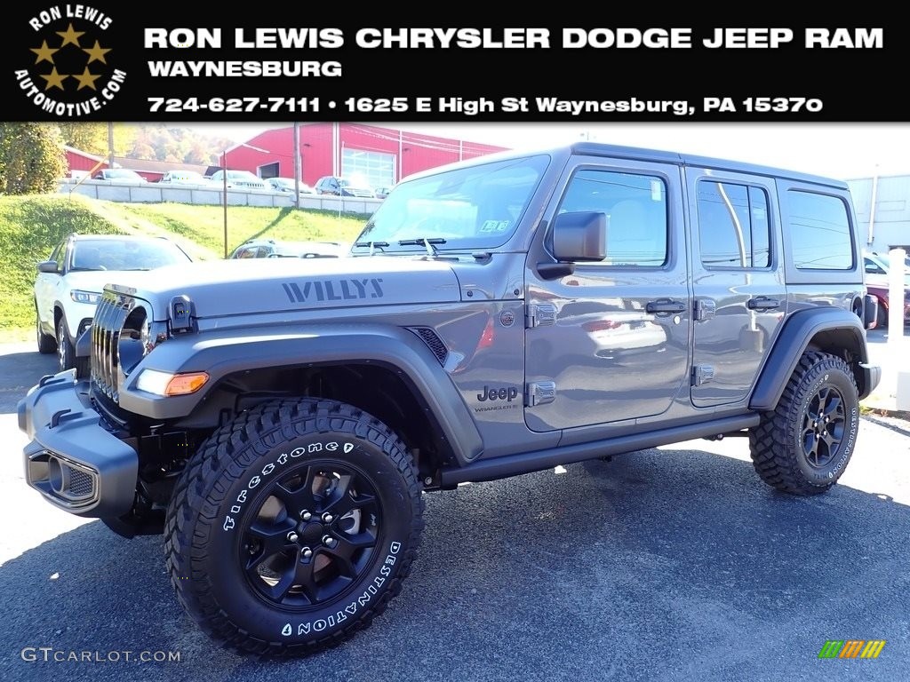 2023 Wrangler Willys 4x4 - Sting-Gray / Heritage Tan/Black photo #1