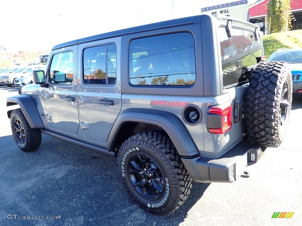 2023 Wrangler Willys 4x4 - Sting-Gray / Heritage Tan/Black photo #3