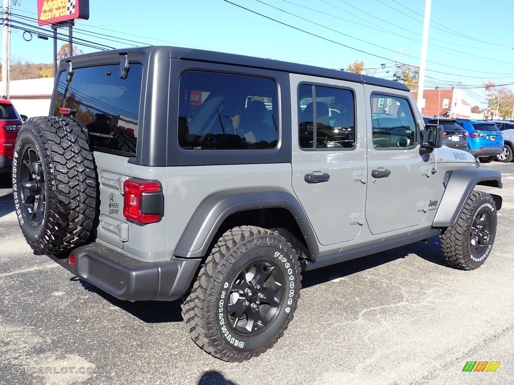 2023 Wrangler Willys 4x4 - Sting-Gray / Heritage Tan/Black photo #6