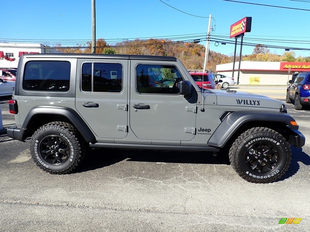 2023 Wrangler Willys 4x4 - Sting-Gray / Heritage Tan/Black photo #7