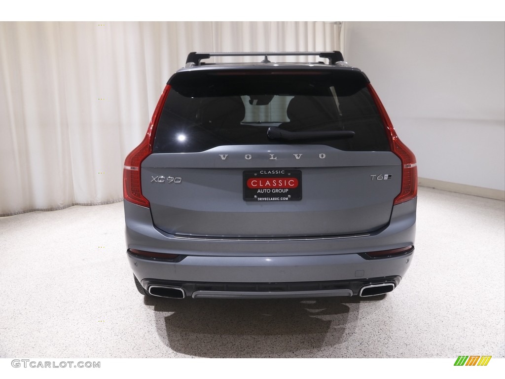 2018 XC90 T6 AWD R-Design - Osmium Grey Metallic / Charcoal photo #20