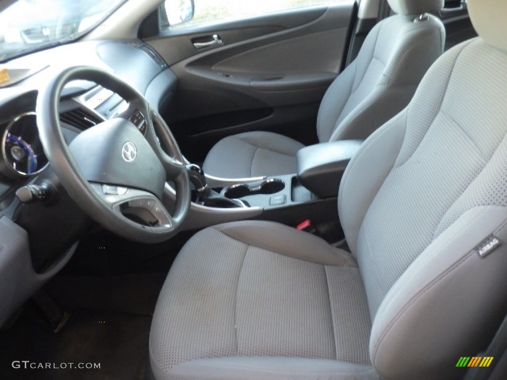 2013 Sonata GLS - Midnight Black / Gray photo #7