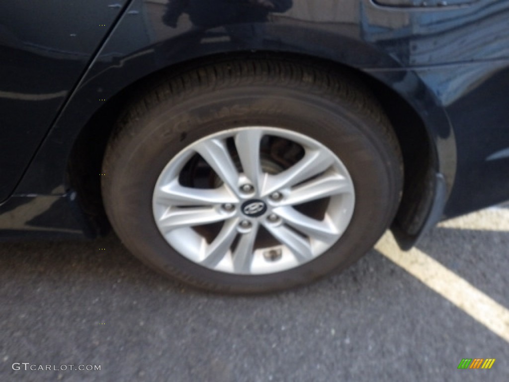 2013 Sonata GLS - Midnight Black / Gray photo #11