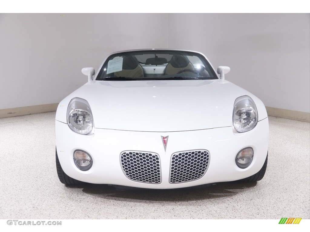 2007 Solstice Roadster - Pure White / Steel/Sand photo #3