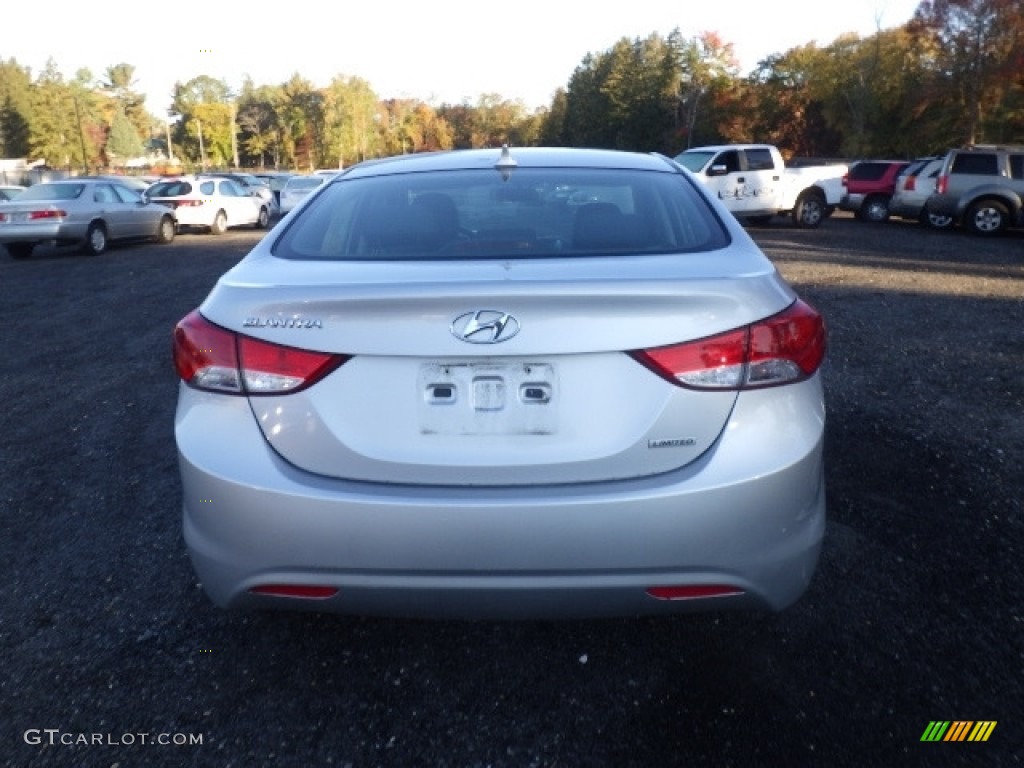 2012 Elantra Limited - Silver / Black photo #5