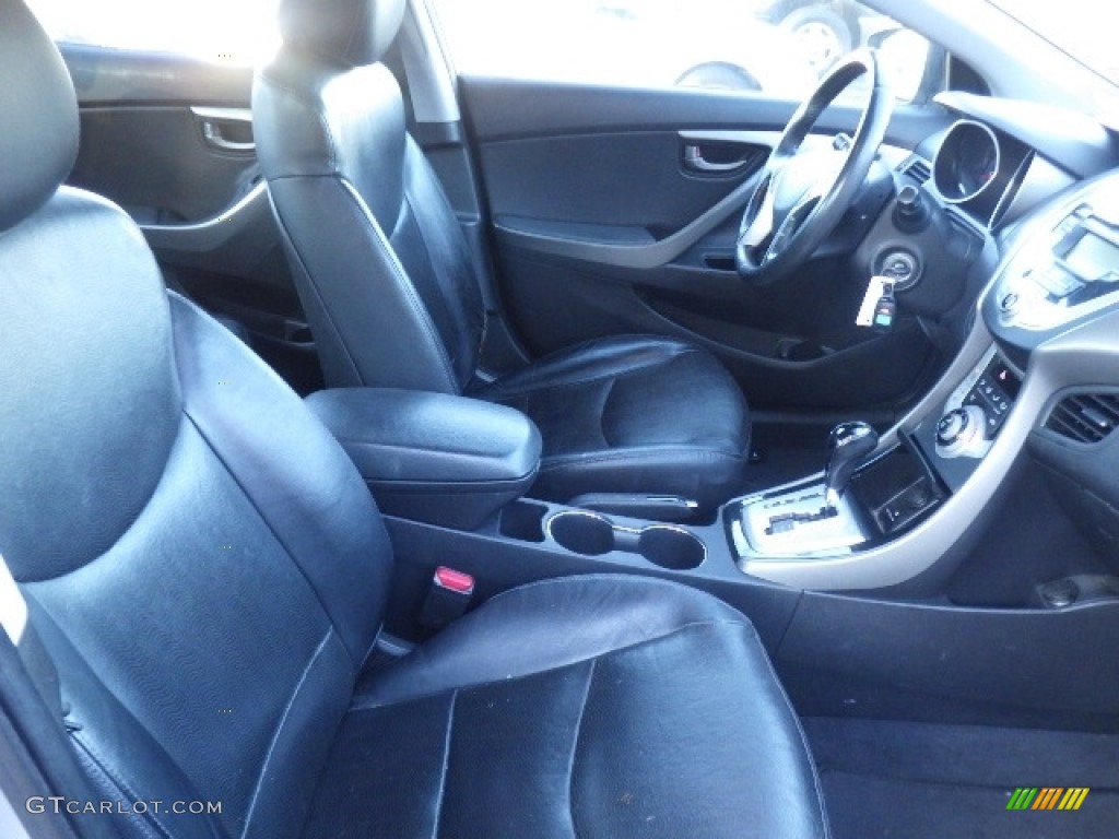 2012 Elantra Limited - Silver / Black photo #8