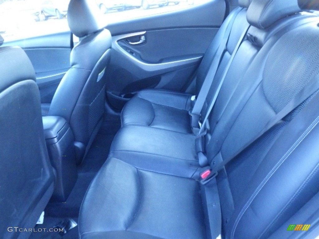 2012 Elantra Limited - Silver / Black photo #9