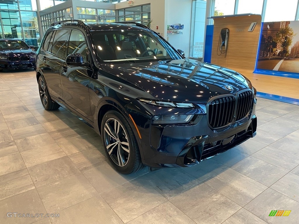 2023 X7 xDrive40i - Carbon Black Metallic / Coffee photo #1