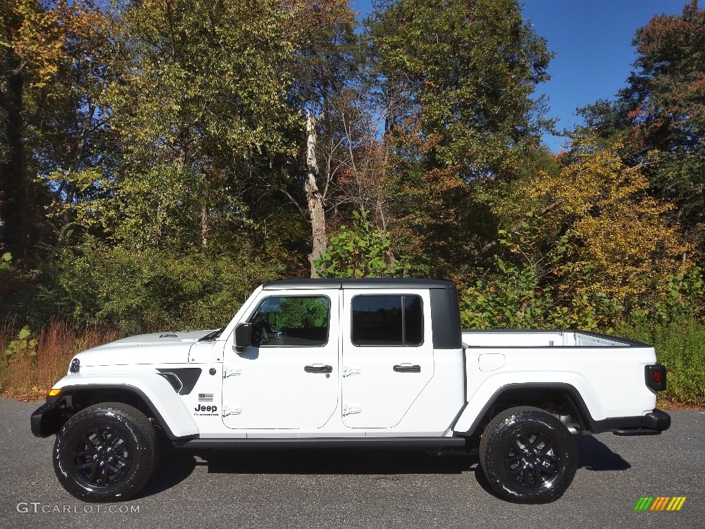 Bright White 2023 Jeep Gladiator Freedom Edition 4x4 Exterior Photo #145068424