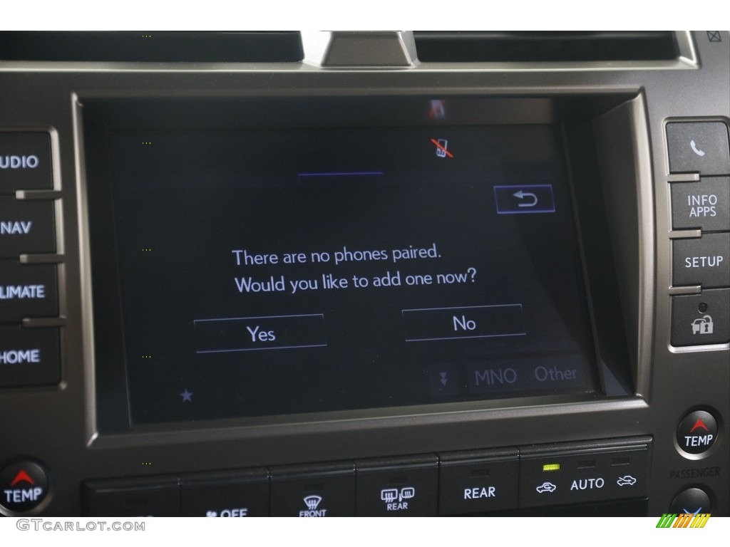 2020 GX 460 - Starfire Pearl / Black photo #13