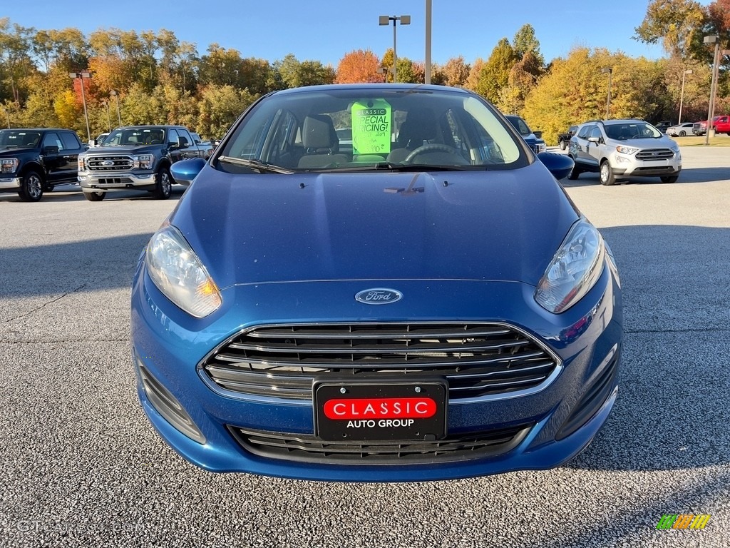 2019 Fiesta SE Sedan - Lightning Blue / Charcoal Black photo #11