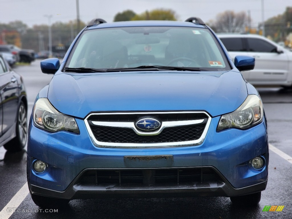 2015 XV Crosstrek 2.0i Premium - Quartz Blue Pearl / Ivory photo #3