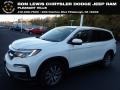 2021 Platinum White Pearl Honda Pilot EX AWD  photo #1