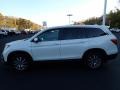 2021 Platinum White Pearl Honda Pilot EX AWD  photo #2