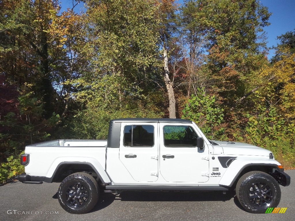 Bright White 2023 Jeep Gladiator Freedom Edition 4x4 Exterior Photo #145068547