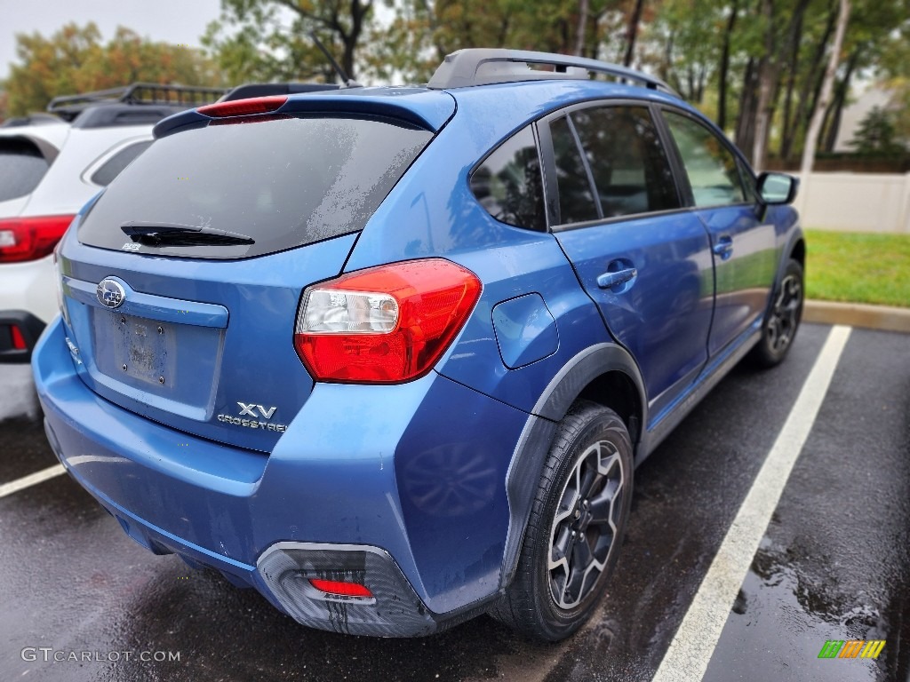 2015 XV Crosstrek 2.0i Premium - Quartz Blue Pearl / Ivory photo #6
