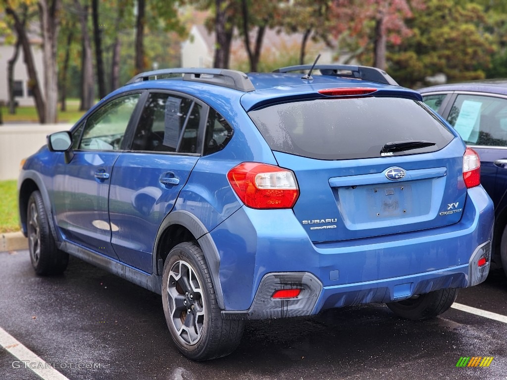 2015 XV Crosstrek 2.0i Premium - Quartz Blue Pearl / Ivory photo #8