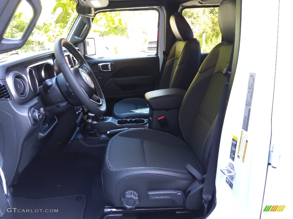 Black Interior 2023 Jeep Gladiator Freedom Edition 4x4 Photo #145068719