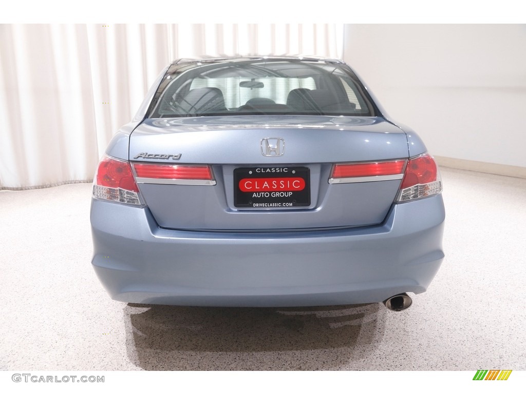 2012 Accord LX Sedan - Celestial Blue Metallic / Gray photo #16