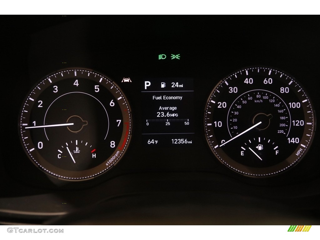 2021 Hyundai Venue Denim Gauges Photo #145069156