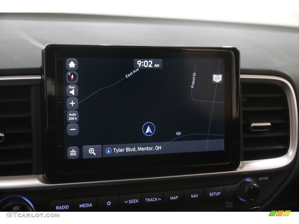 2021 Hyundai Venue Denim Navigation Photos