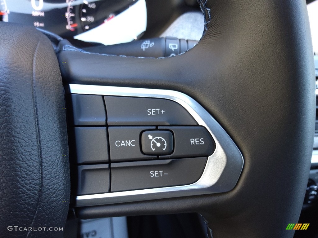 2022 Jeep Compass Latitude 4x4 Black Steering Wheel Photo #145069582