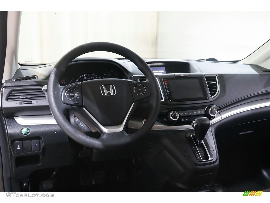 2016 CR-V EX AWD - Kona Coffee Metallic / Black photo #6