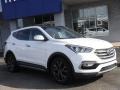 Pearl White 2017 Hyundai Santa Fe Sport 2.0T Ulitimate AWD